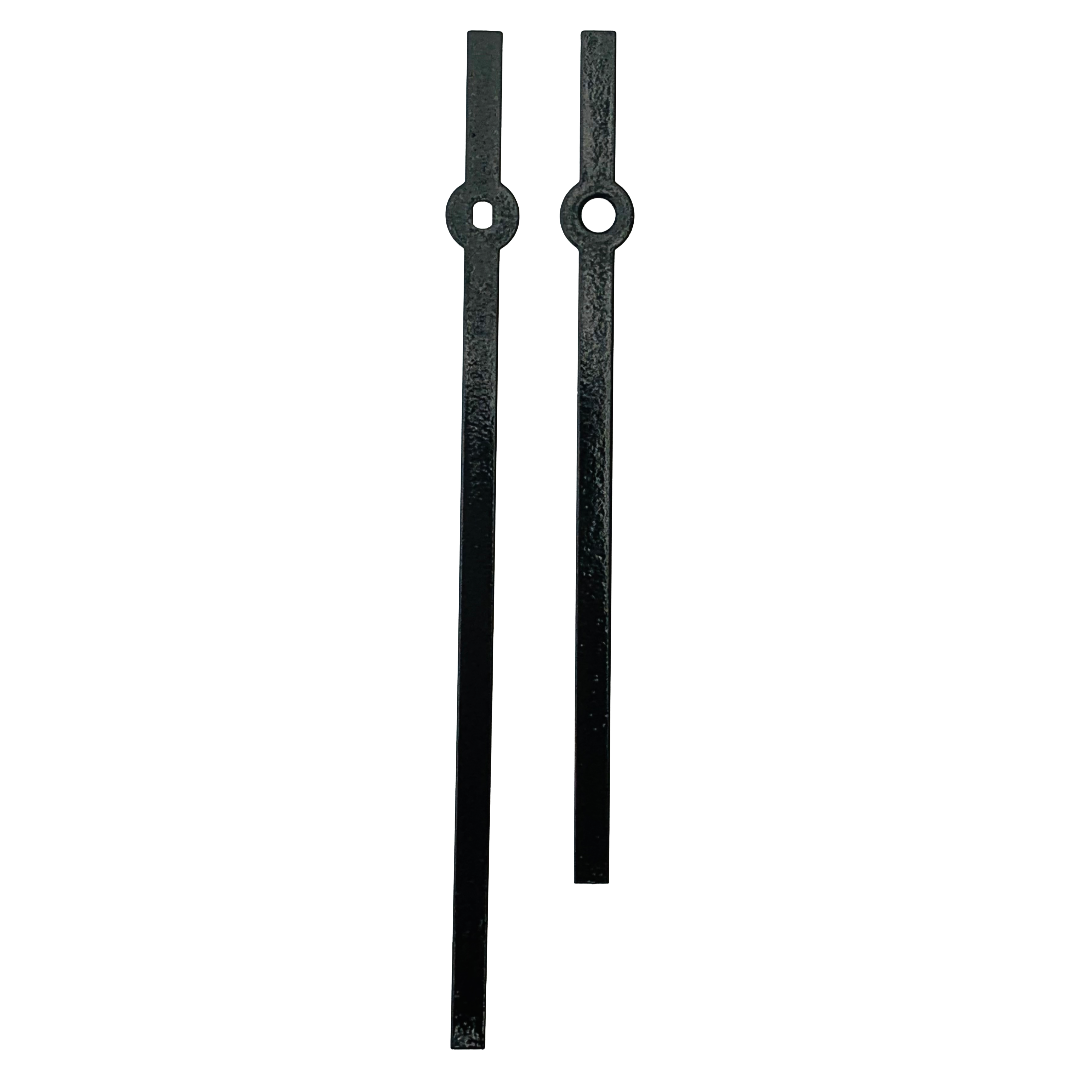 Struck Black - Clock Hand Kit - For Clocks 10" - 11" in Size