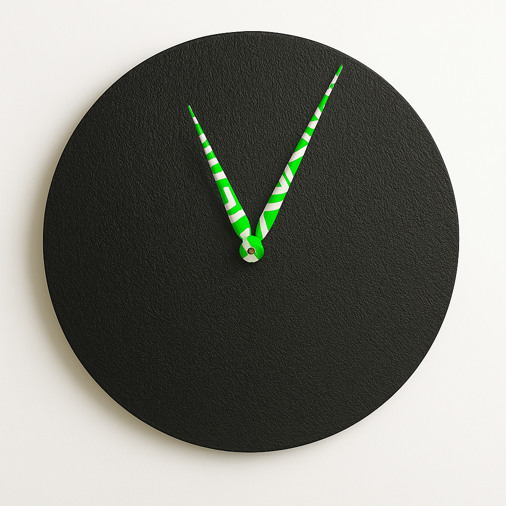 Structured Mint - Clock Hand Kit - For Clocks 9" - 10" in Size