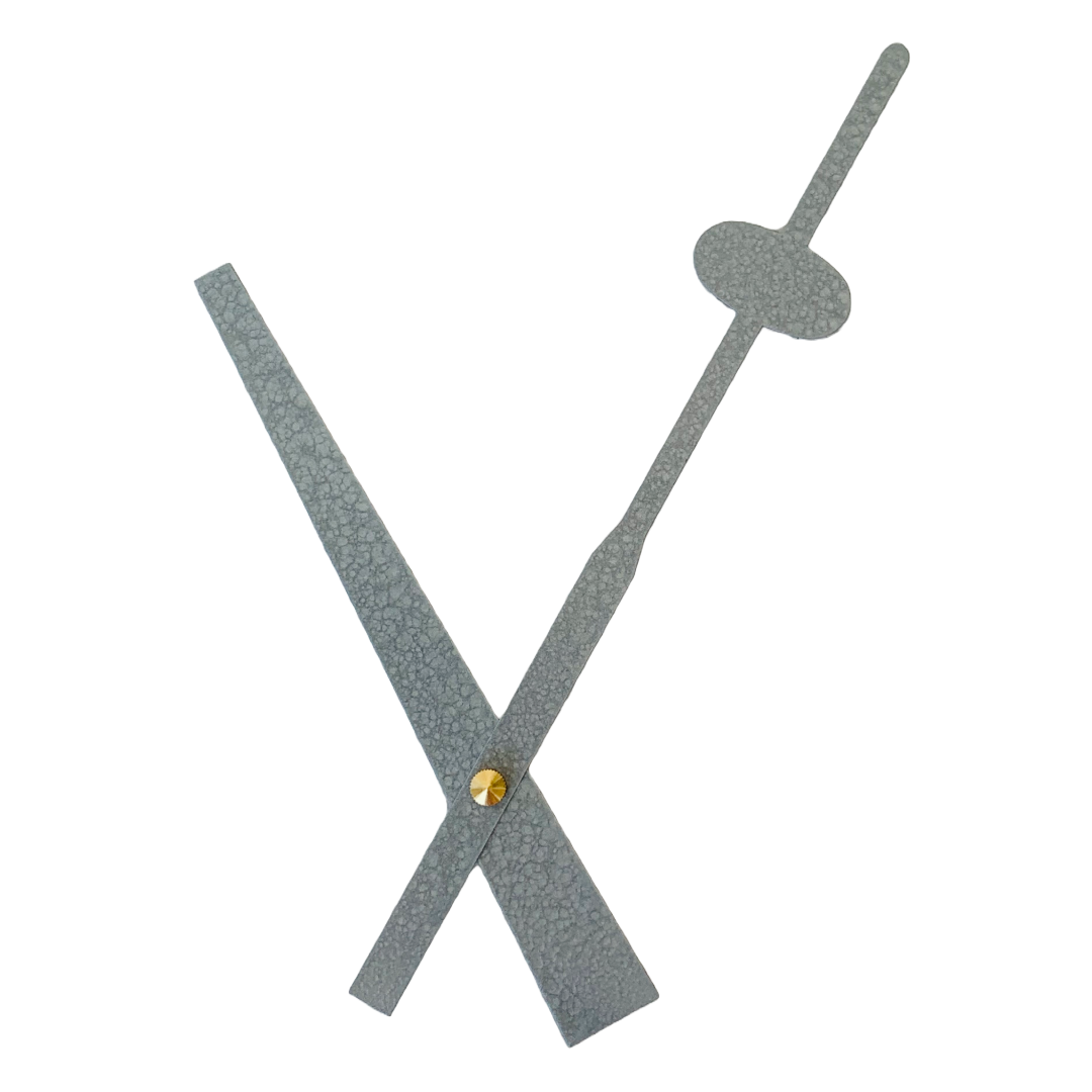 Struck Metal - Clock Hand Kit - For Clocks 11-1/2" - 12-1/2" in Size