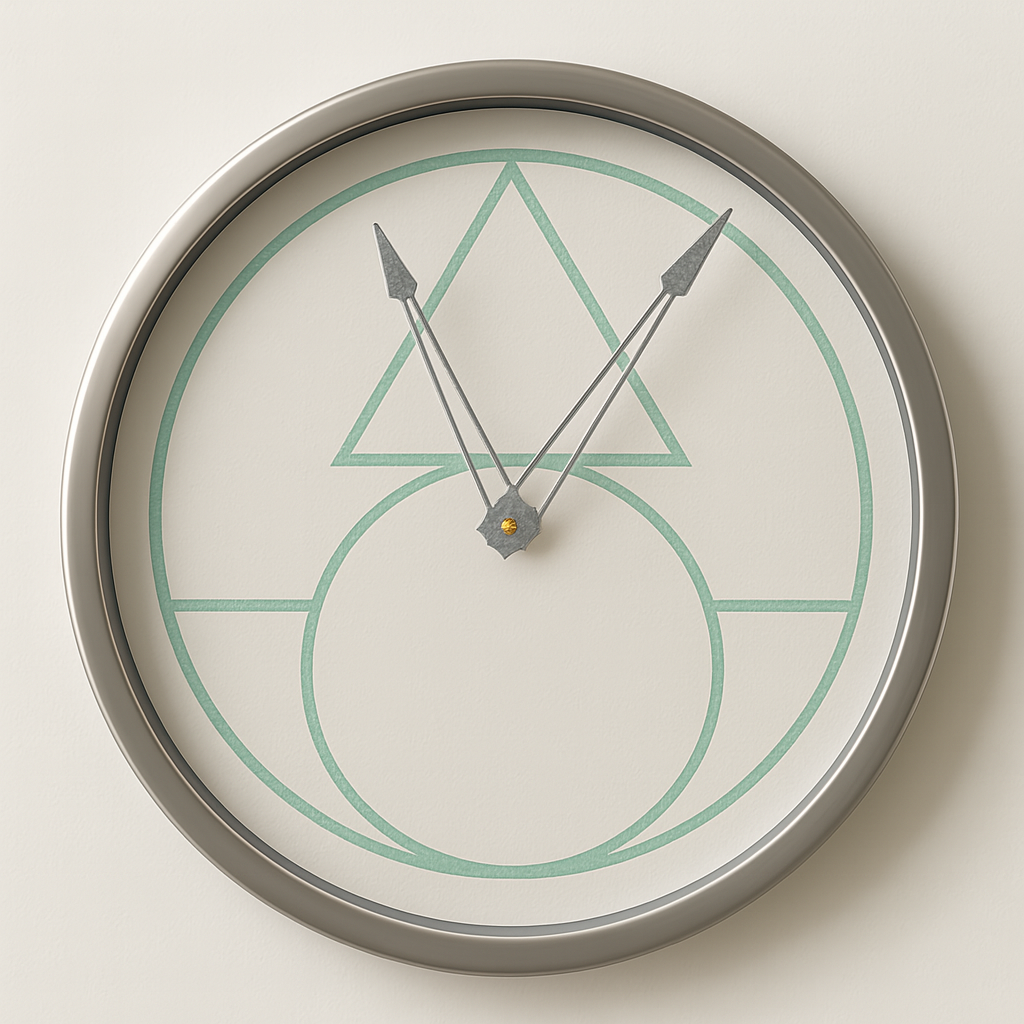 Struck Metal - Clock Hand Kit - For Clocks 13" - 14" in Size
