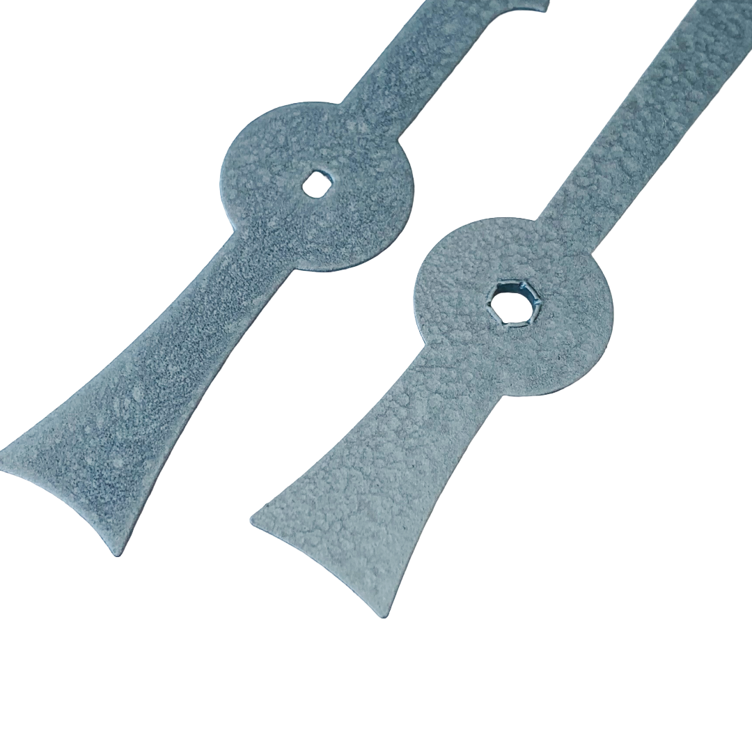 Struck Metal - Clock Hand Kit - For Clocks 12-1/2" - 13-1/2" in Size