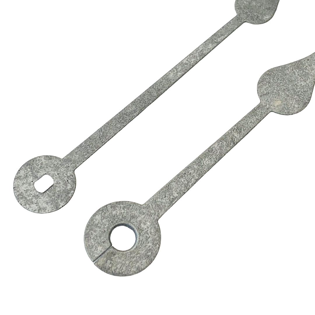 Struck Metal - Clock Hand Kit - For Clocks 8" - 9" in Size