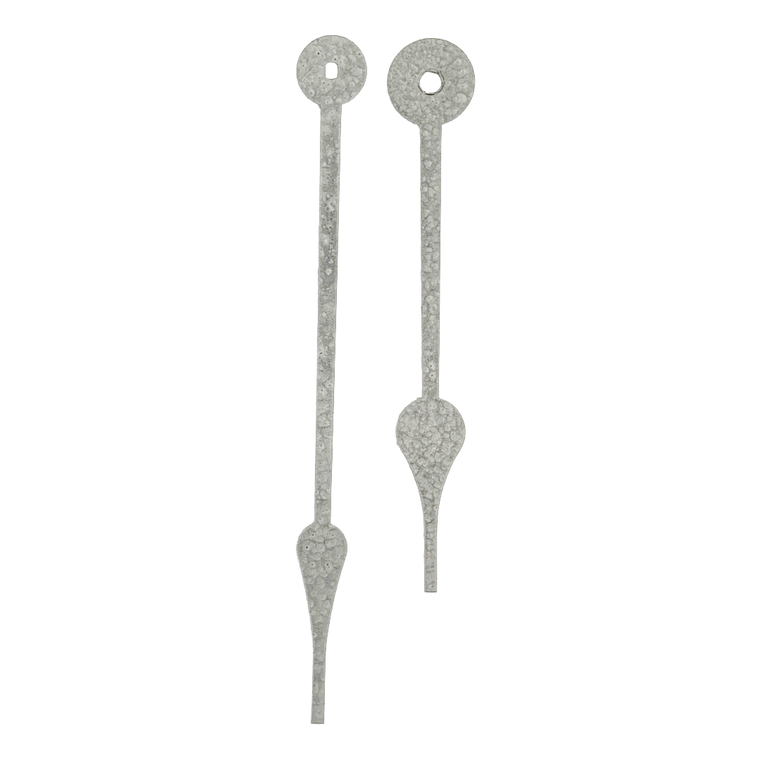 Struck Metal - Clock Hand Kit - For Clocks 12" - 13" in Size