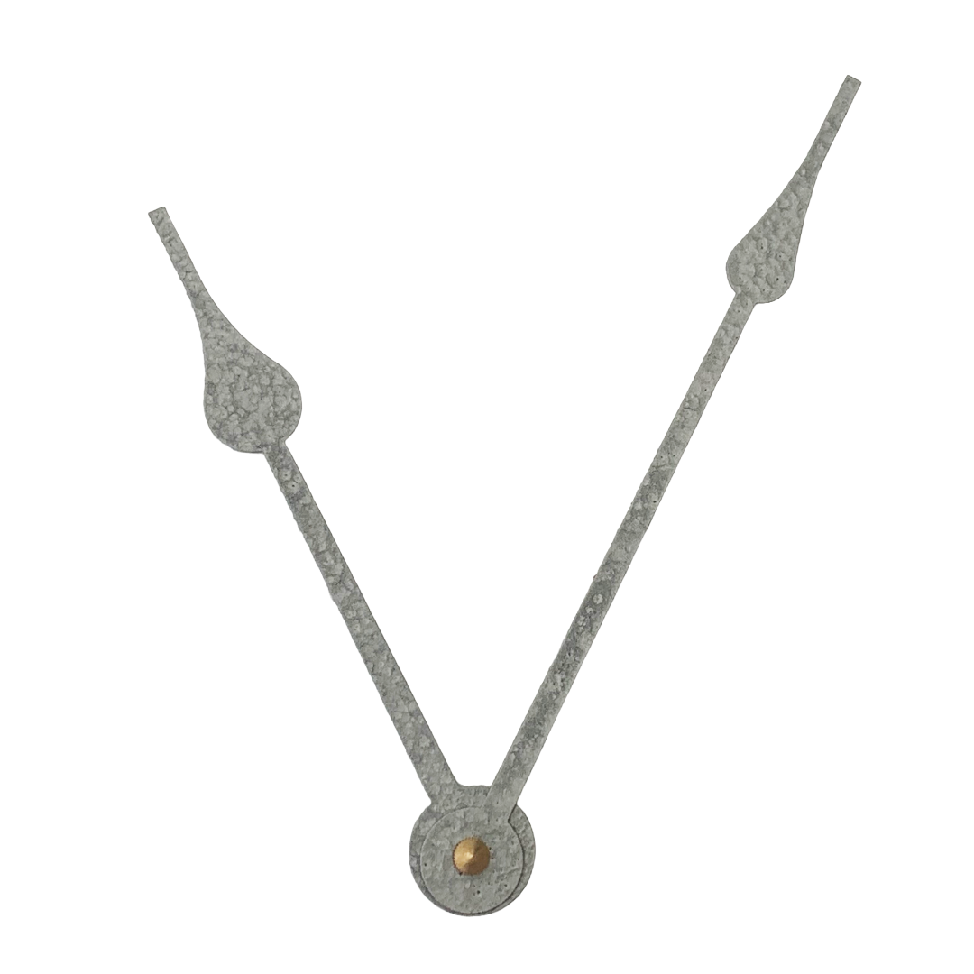 Struck Metal - Clock Hand Kit - For Clocks 12" - 13" in Size